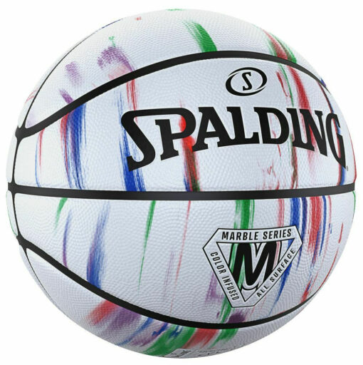 SPALDING ΜΠΑΛΑ Basketball Marble Series Rainbow Rubber ΠΟΛΥΧΡΩΜΟ - Image 2