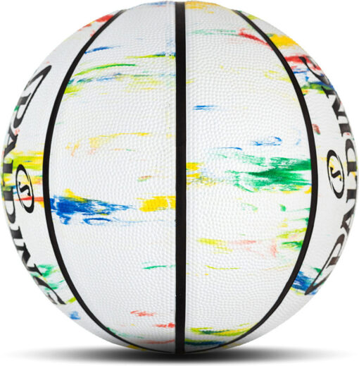 SPALDING ΜΠΑΛΑ Basketball Marble Series Rainbow Rubber ΠΟΛΥΧΡΩΜΟ - Image 4