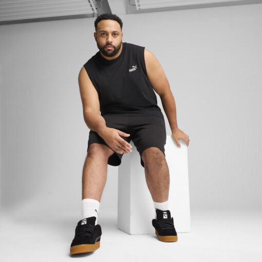 PUMA ΜΠΛΟΥΖΑΚΙ ΚΟΝΤΟΜΑΝΙΚΟ ΑΝΔΡΑΣ ESS No 1 Logo Sleeveless ΜΑΥΡΟ - Image 4