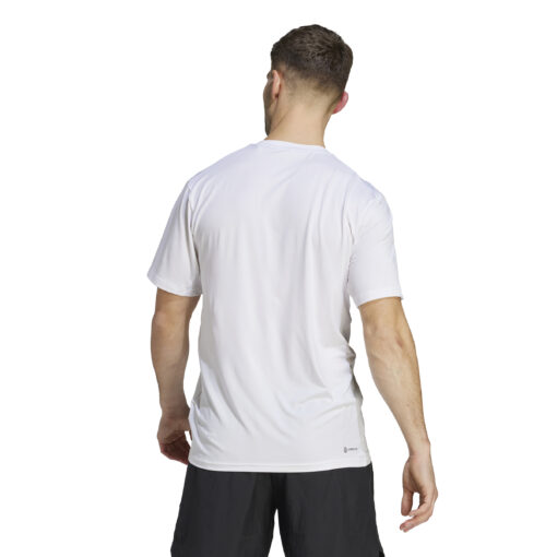 ADIDAS T-SHIRT ΑΝΔΡΑΣ TR-ES STRETCH  ΛΕΥΚΟ - Image 2