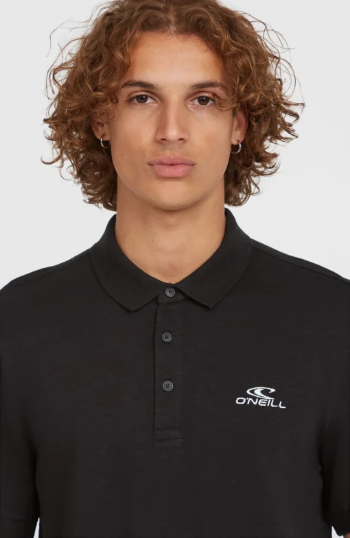 O''NEILL T-SHIRT SMALL LOGO POLO ΑΝΔΡΙΚΟ ΜΑΥΡΟ - Image 3